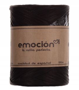 Rafia syntetyczna 200 metrów Czarna